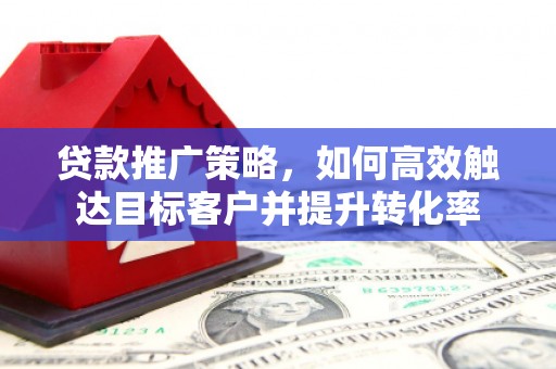 武强贷款推广策略，如何高效触达目标客户并提升转化率