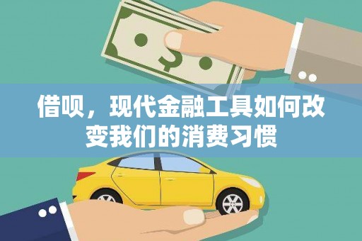 武强借呗，现代金融工具如何改变我们的消费习惯