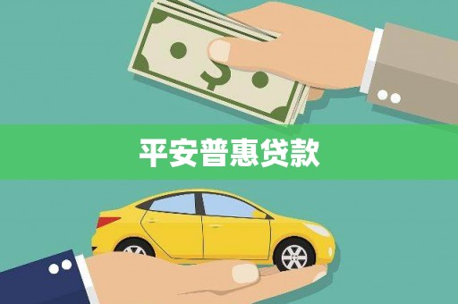 武强平安普惠贷款