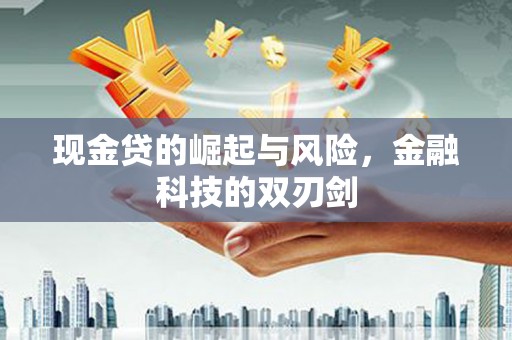 武强现金贷的崛起与风险，金融科技的双刃剑