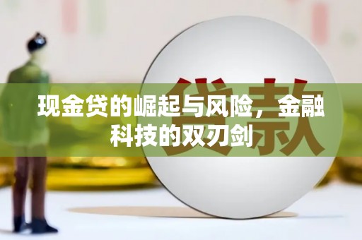 武强现金贷的崛起与风险，金融科技的双刃剑