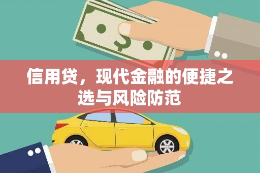 武强信用贷，现代金融的便捷之选与风险防范