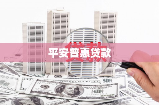 武强平安普惠贷款
