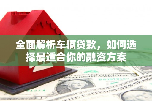 武强全面解析车辆贷款，如何选择最适合你的融资方案
