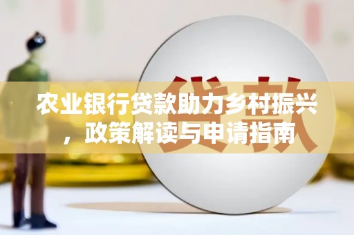 武强农业银行贷款助力乡村振兴，政策解读与申请指南