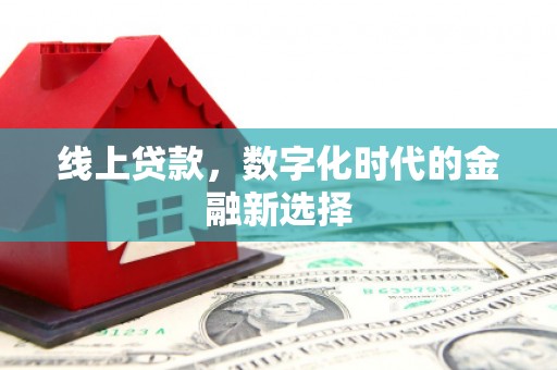 武强线上贷款，数字化时代的金融新选择