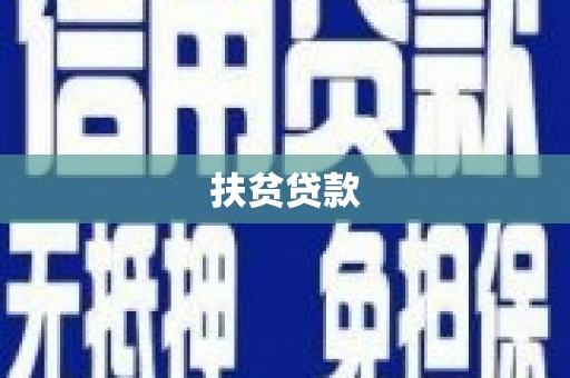 武强扶贫贷款
